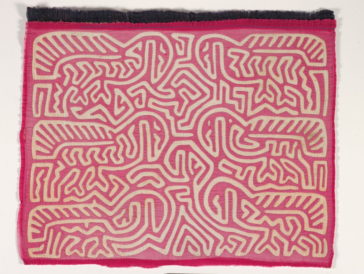 Pannello di camicia (mola) da Kuna Indian Culture