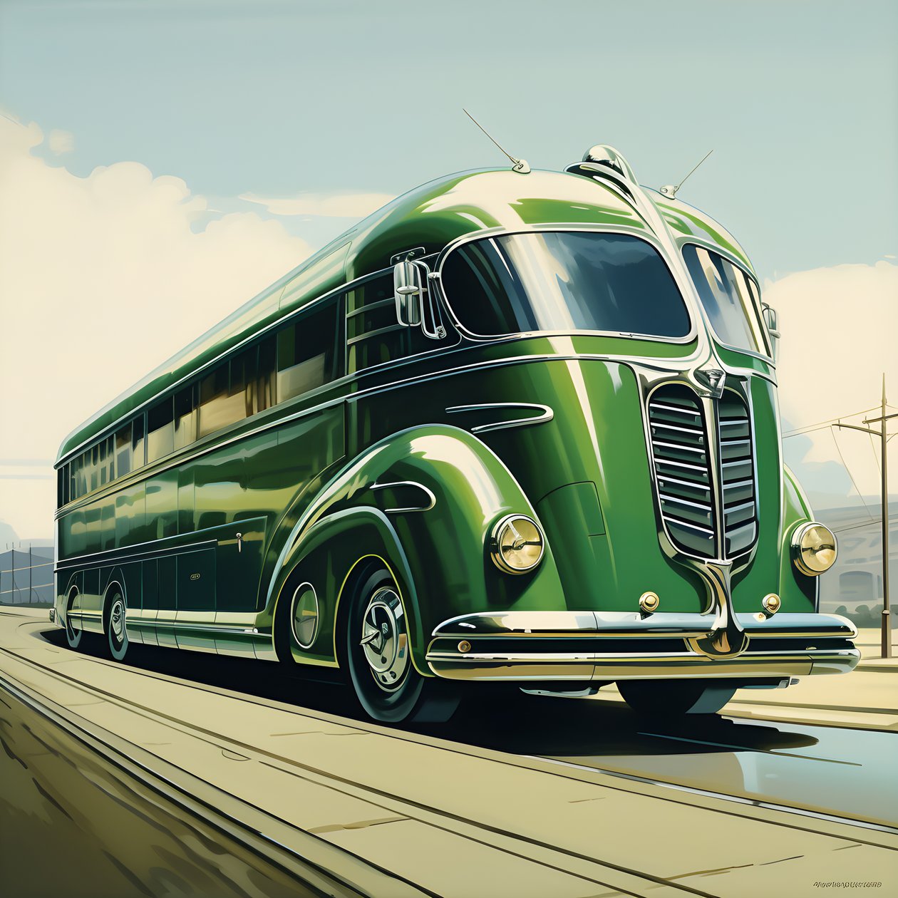 Camion a muso piatto 1 da Kurt Heppke