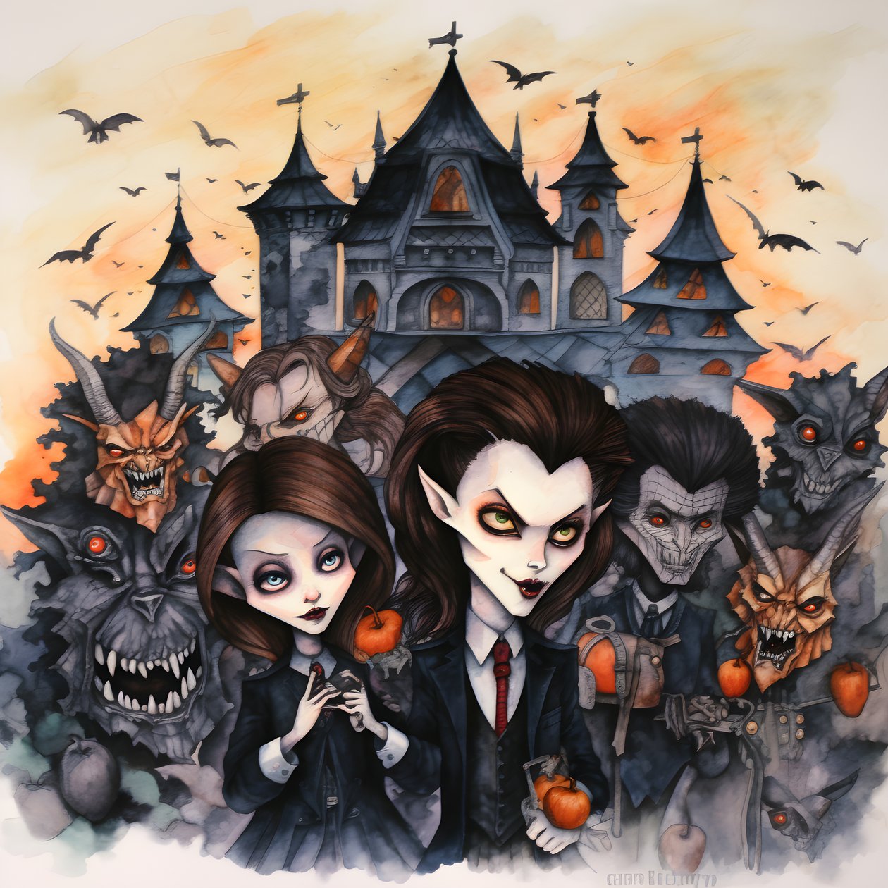 Halloween con vampiri e lupi mannari 2 da Kurt Heppke