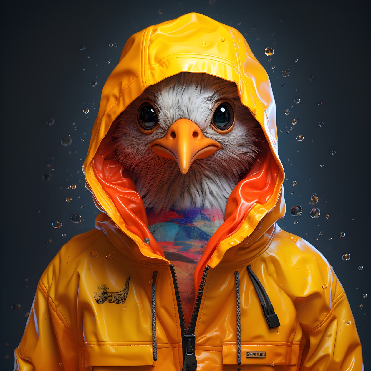 un animale con un impermeabile 1 da Kurt Heppke