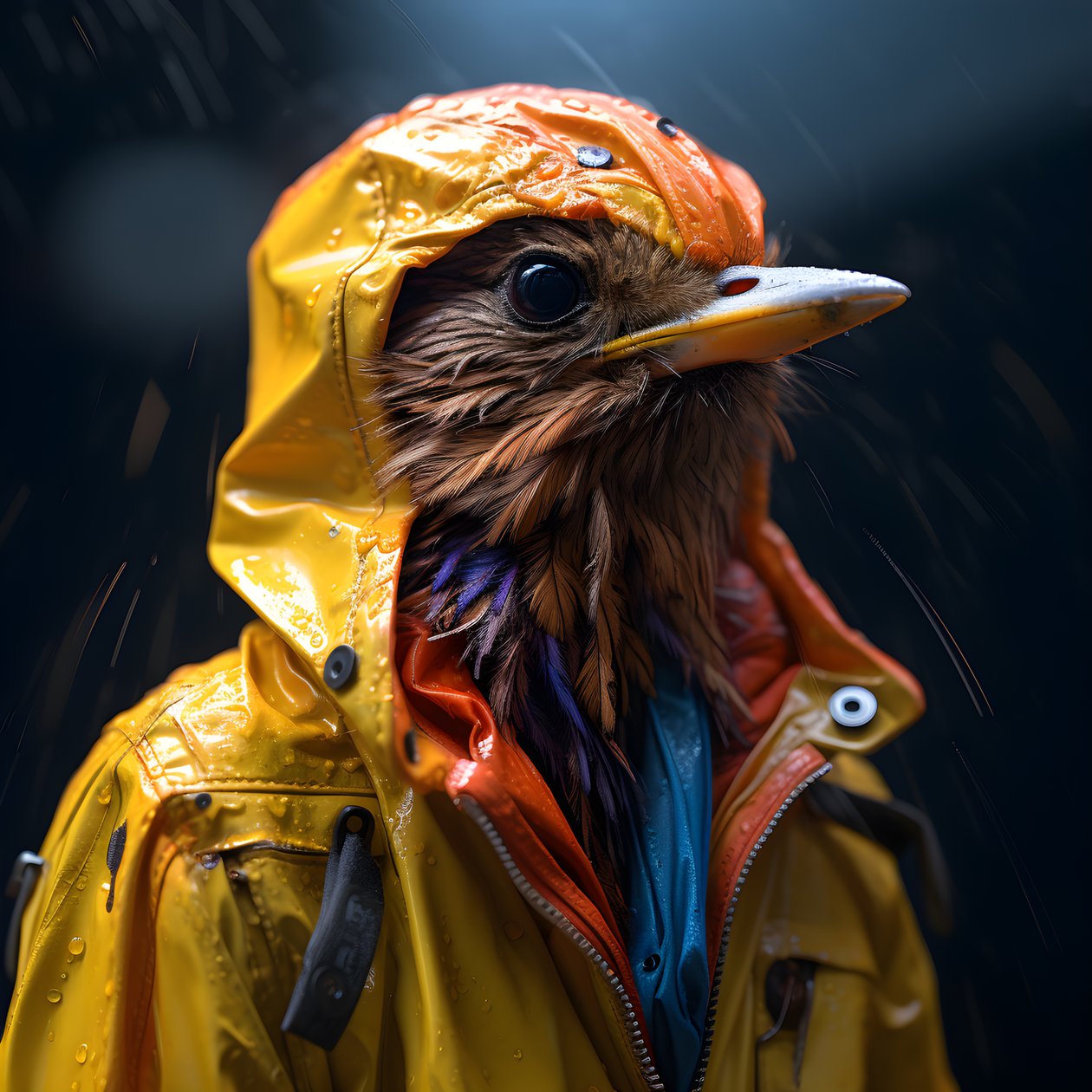 un animale con un impermeabile 3 da Kurt Heppke