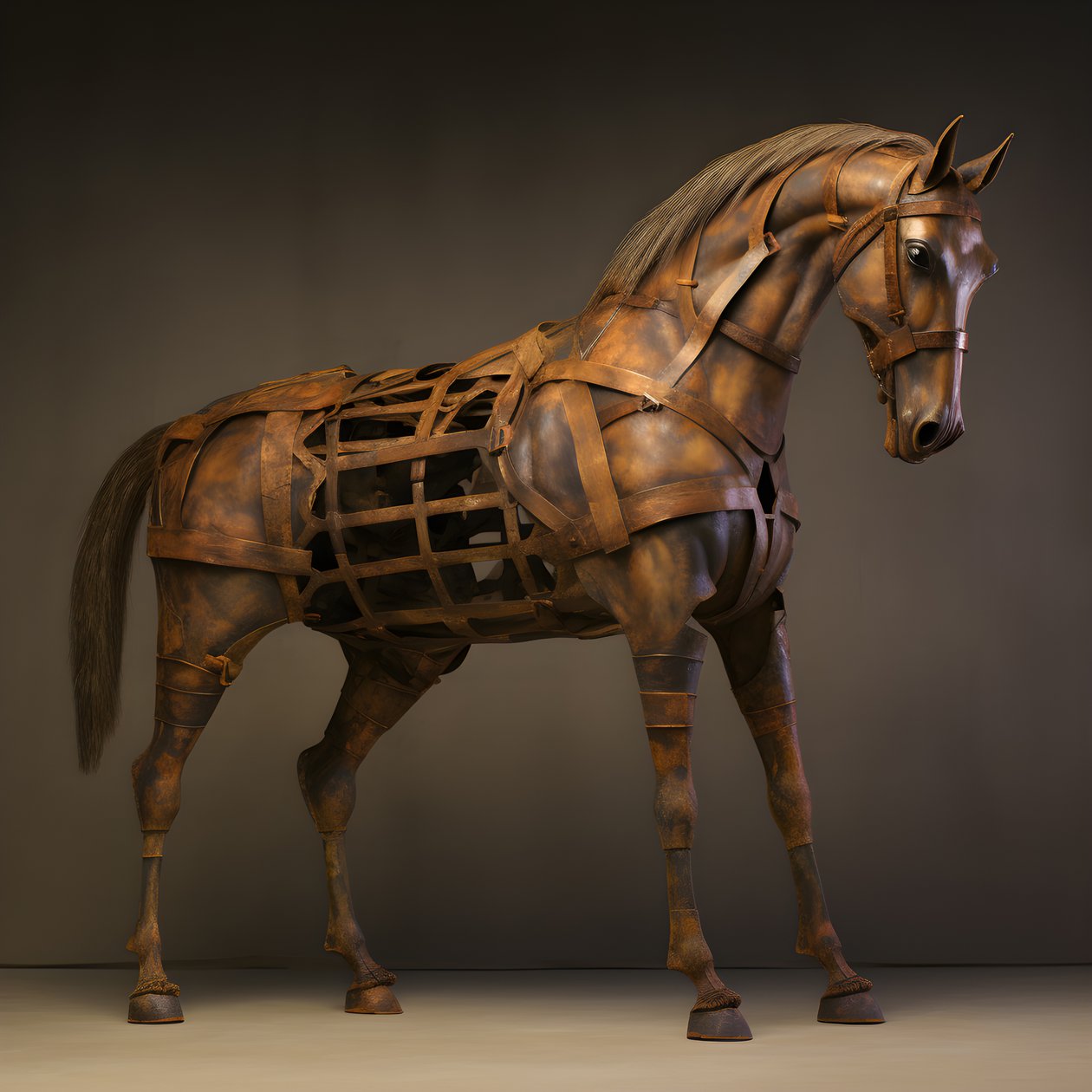 Cavallo antropomorfo 4 da Kurt Heppke