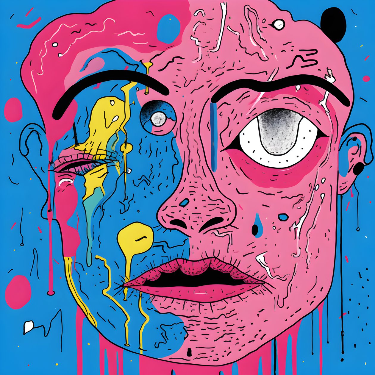 viso rosa 2 da Kurt Heppke
