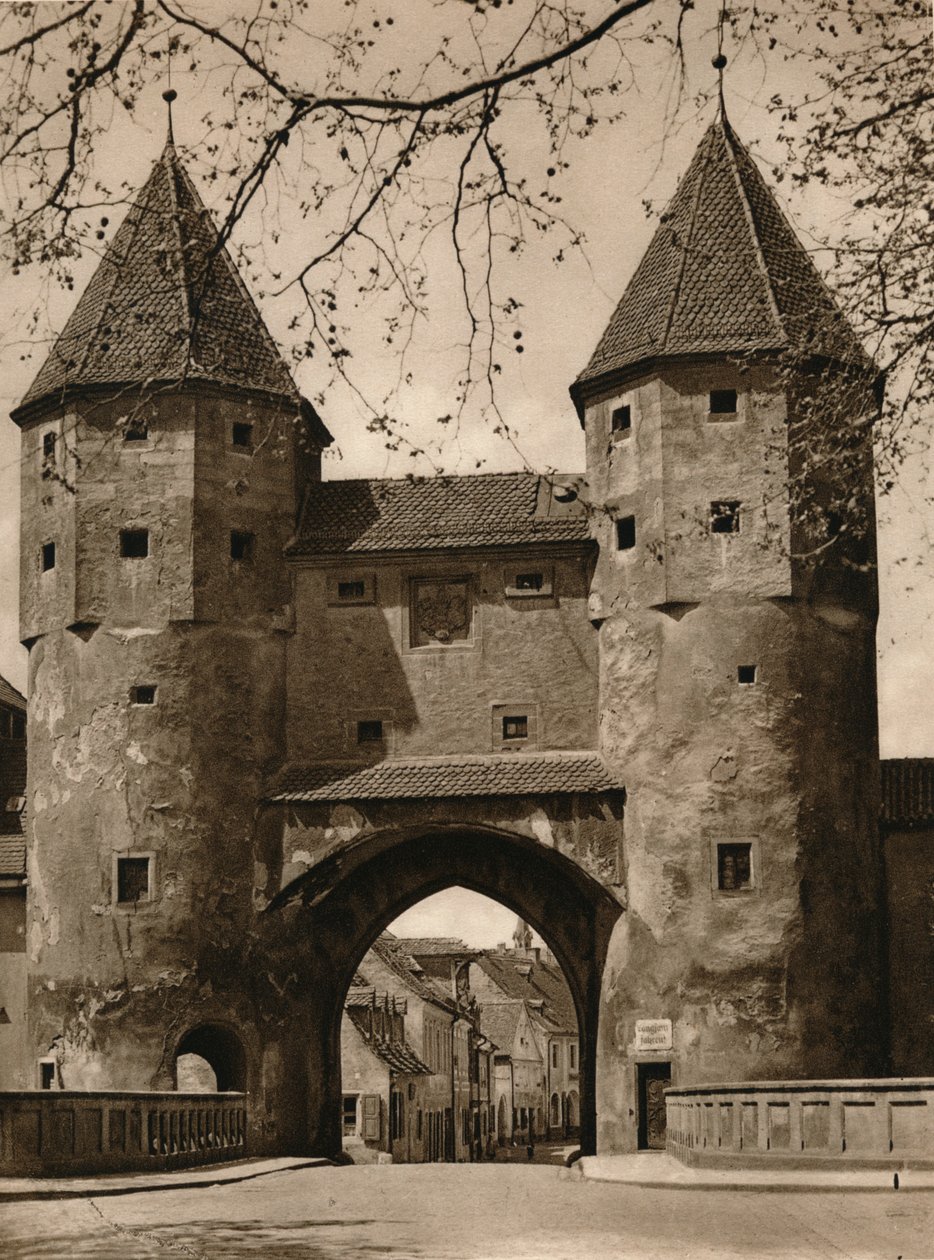 Amberg. Nabburger Tor, 1931 da Kurt Hielscher