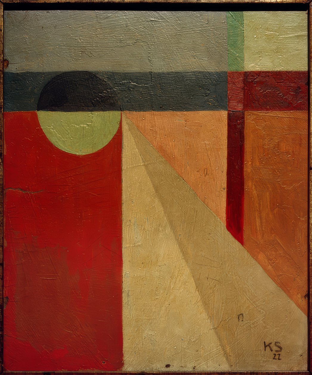 Astrazione 45 / Abito a sfera da Kurt Schwitters