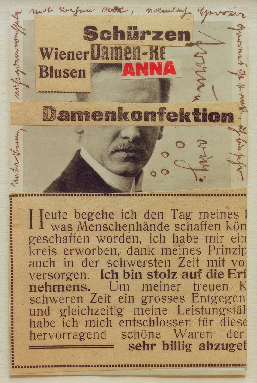 A Walter Dexel da Kurt Schwitters