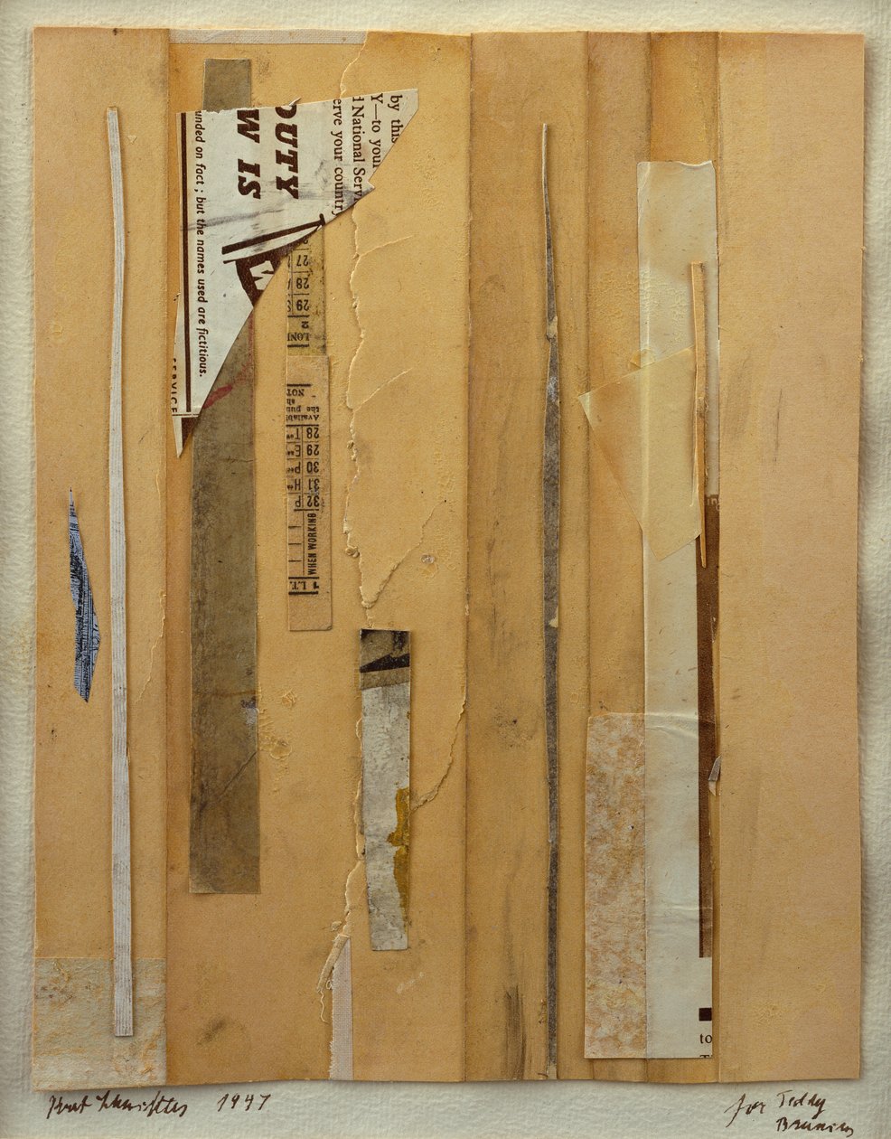 Collage da Kurt Schwitters