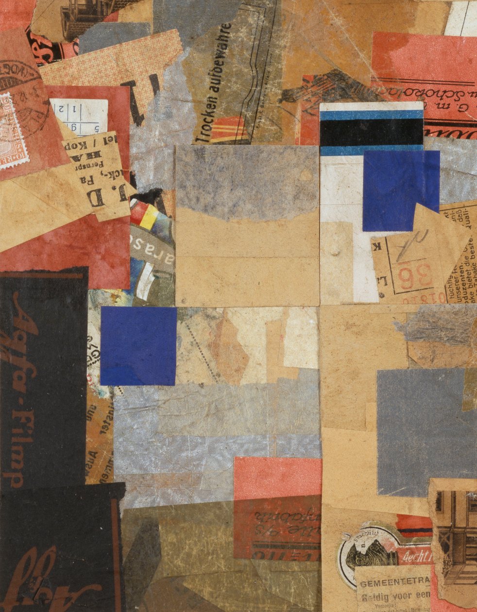 Fernspr. MZ 26,53, 1926 da Kurt Schwitters