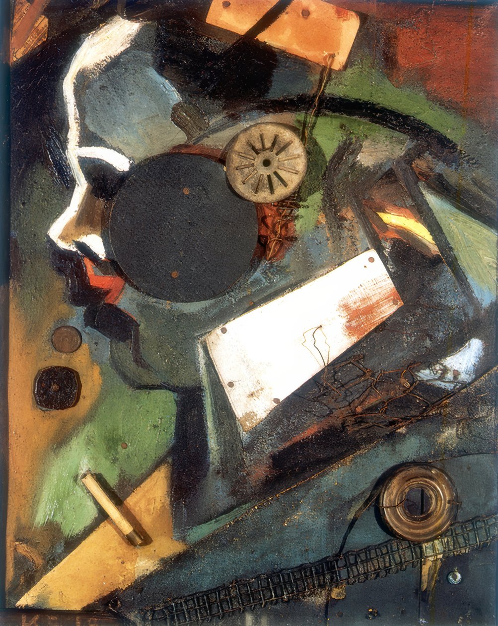 Merzbild 1A (Il dottore) da Kurt Schwitters