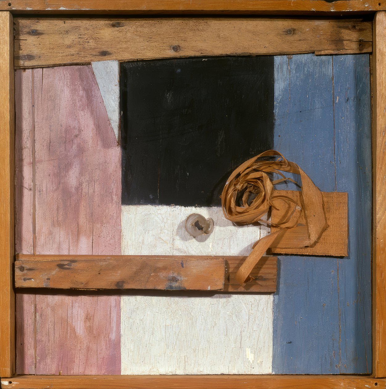 Merzbild con candela da Kurt Schwitters