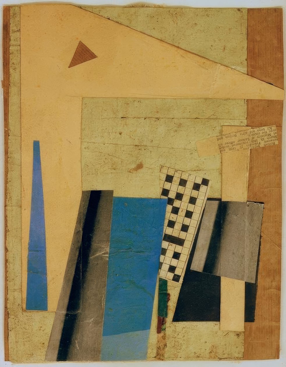 Senza titolo (Cruciverba) da Kurt Schwitters