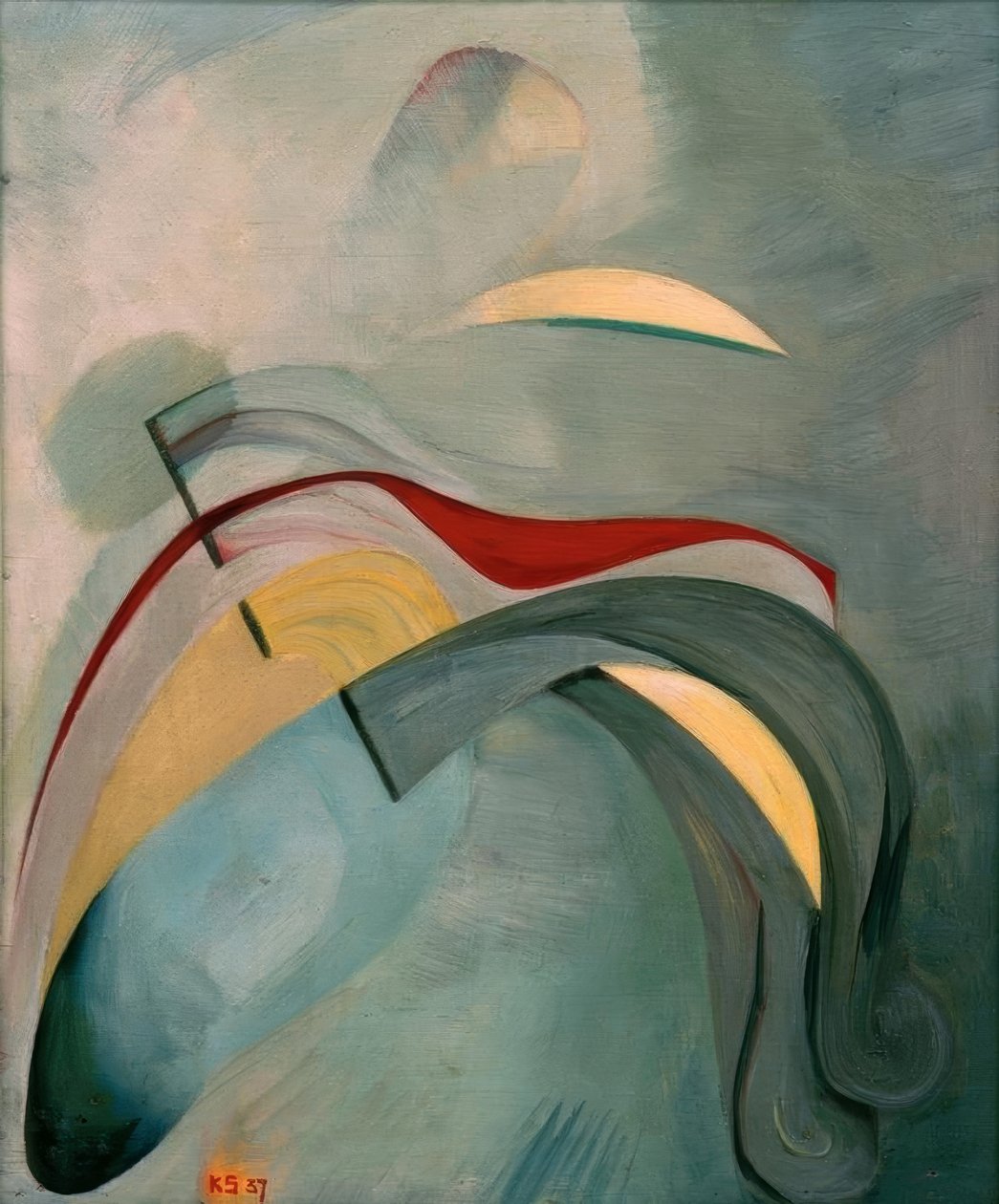 Linea rossa (1) da Kurt Schwitters