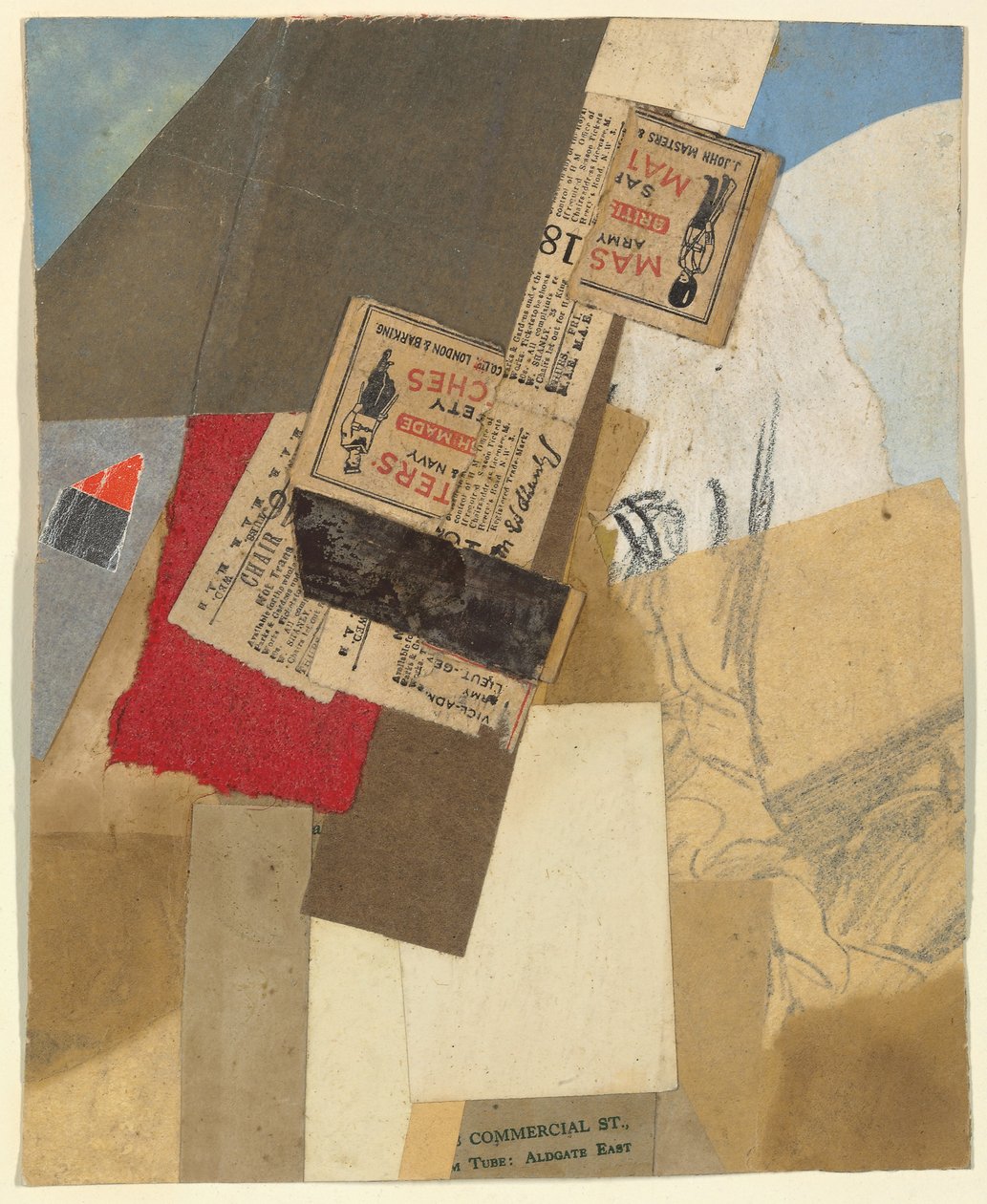 Senza titolo da Kurt Schwitters