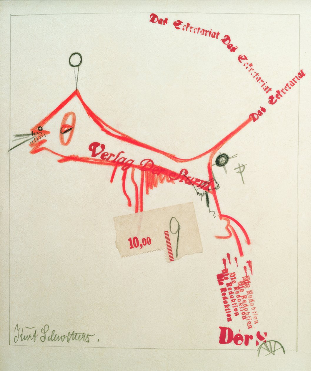Verlag Der Sturm da Kurt Schwitters