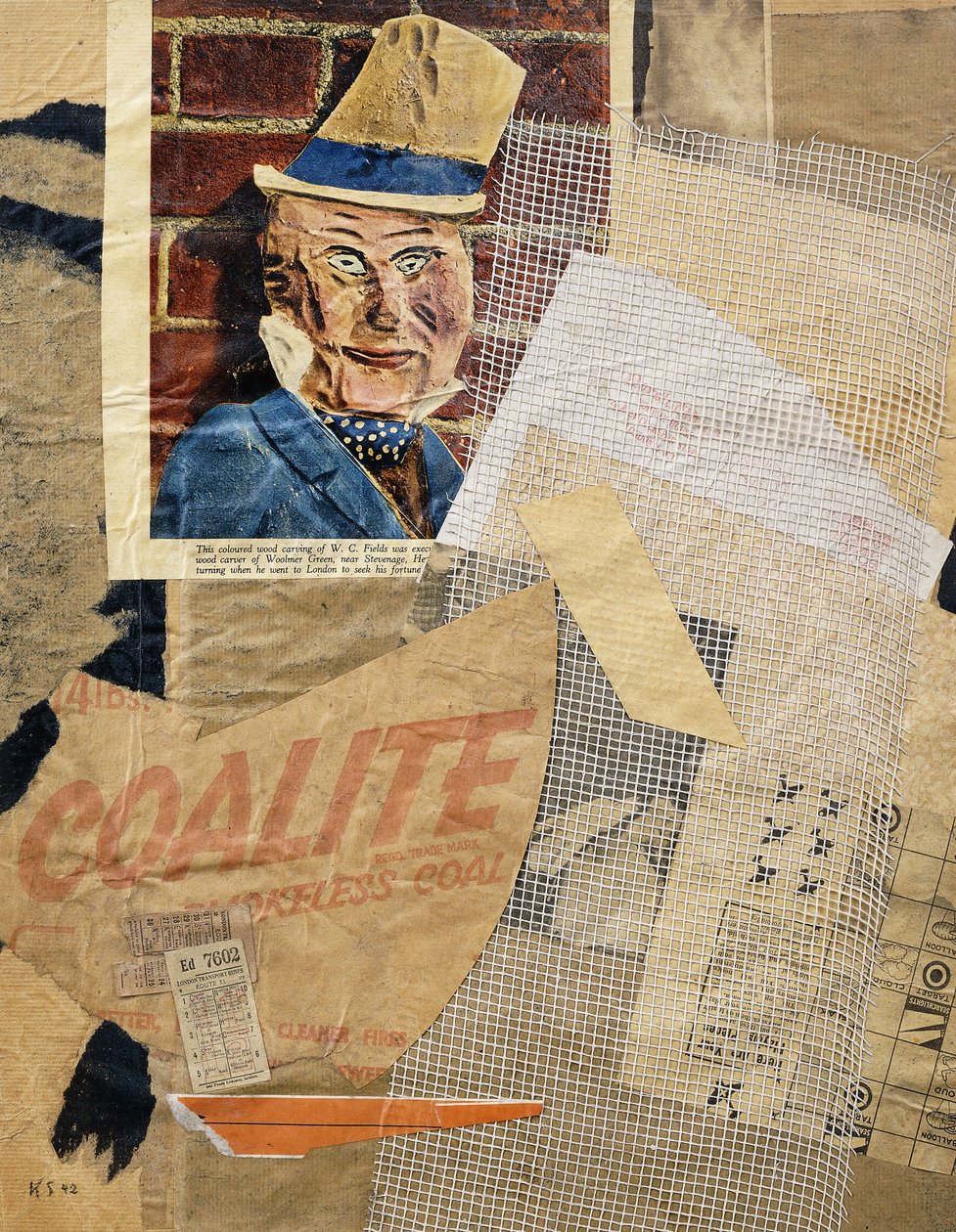 W.C. Fields da Kurt Schwitters