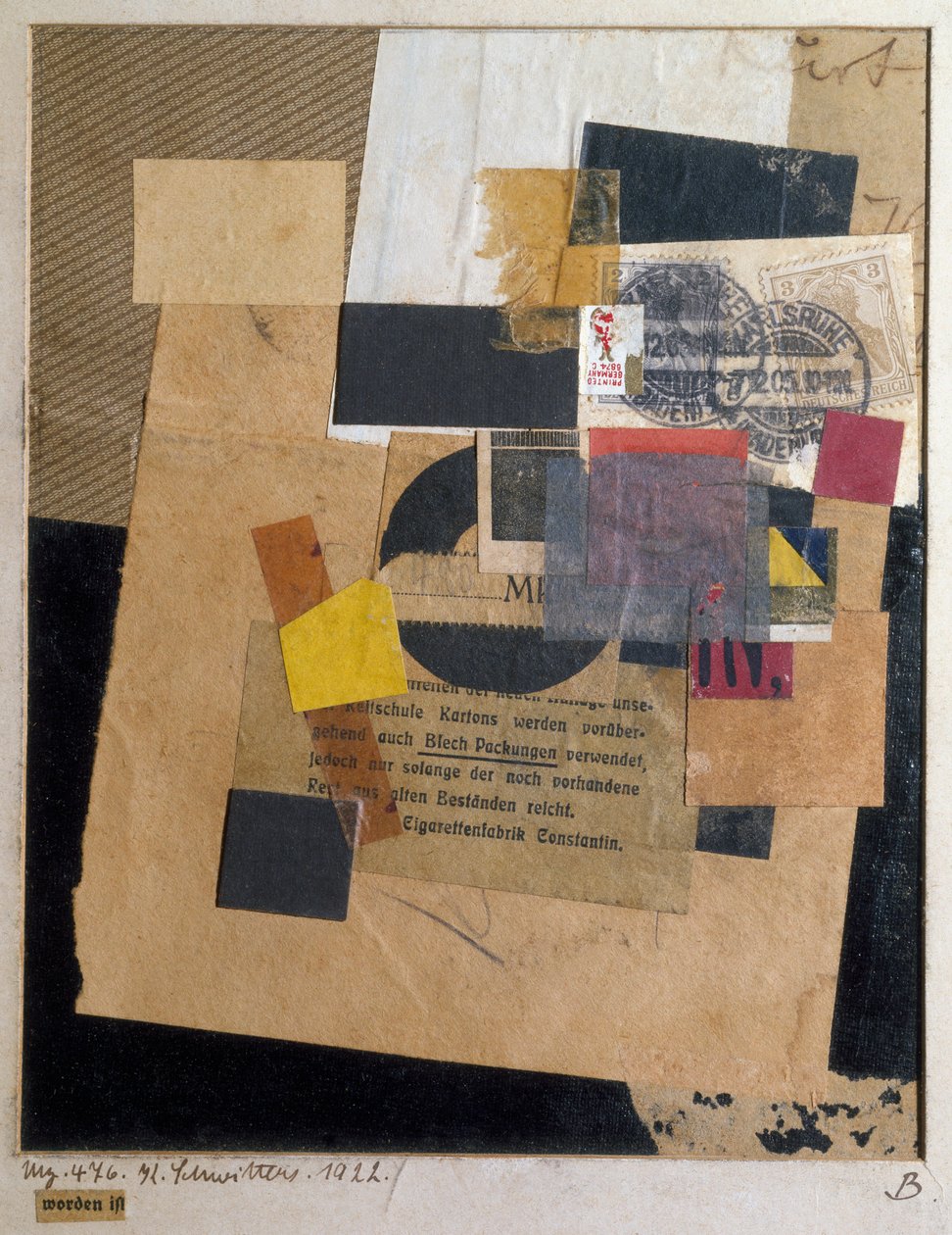 Worden ist (È stato) da Kurt Schwitters