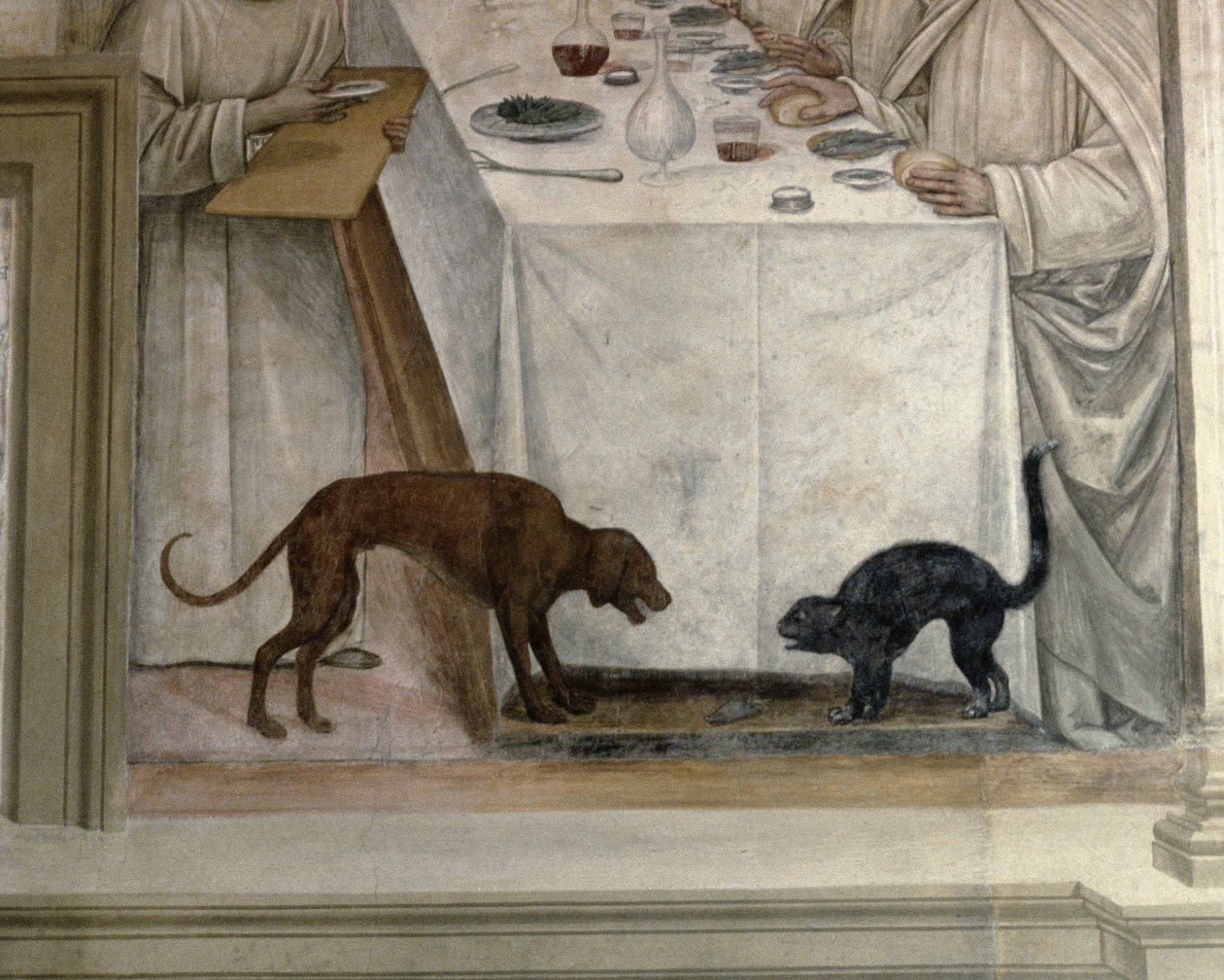La vita di San Benedetto (dettaglio) da L. and Sodoma, G. Signorelli