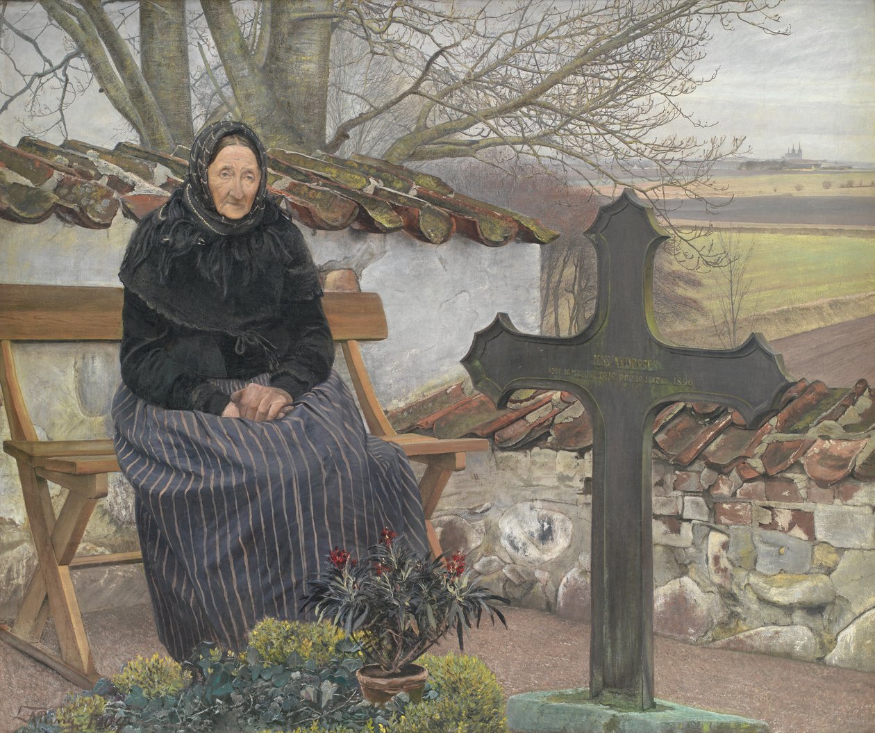 Cimitero a Fløng da Laurits Andersen Ring