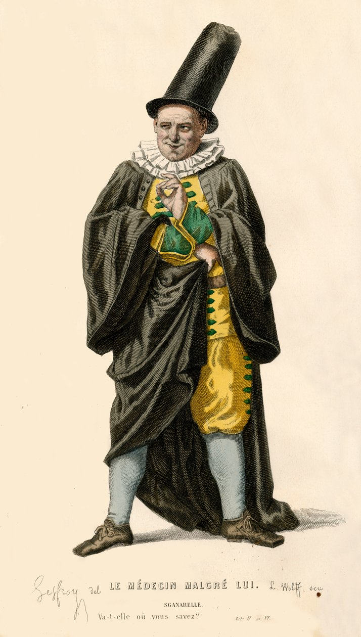 Sganarello, 1868 da L. Wolff