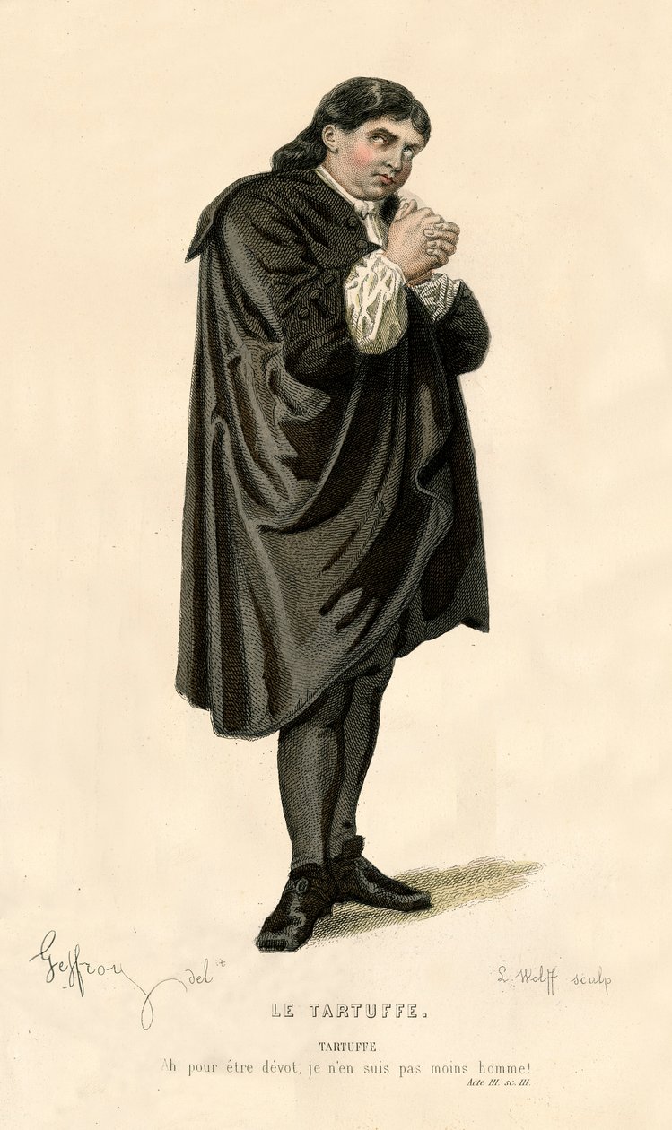 Tartuffe, 1868 da L. Wolff