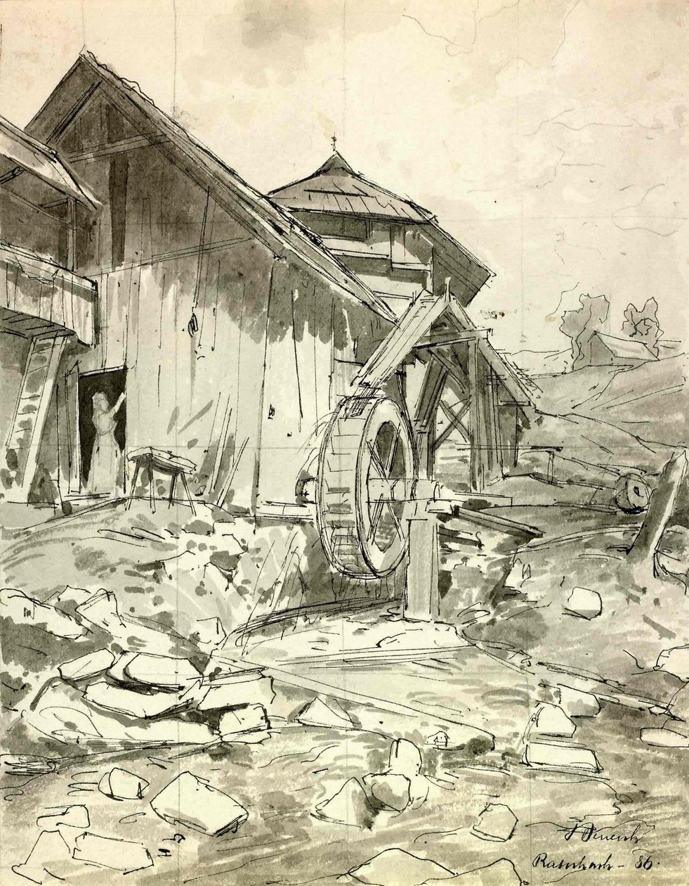 Mulino a Rateče da Ladislav Benesch