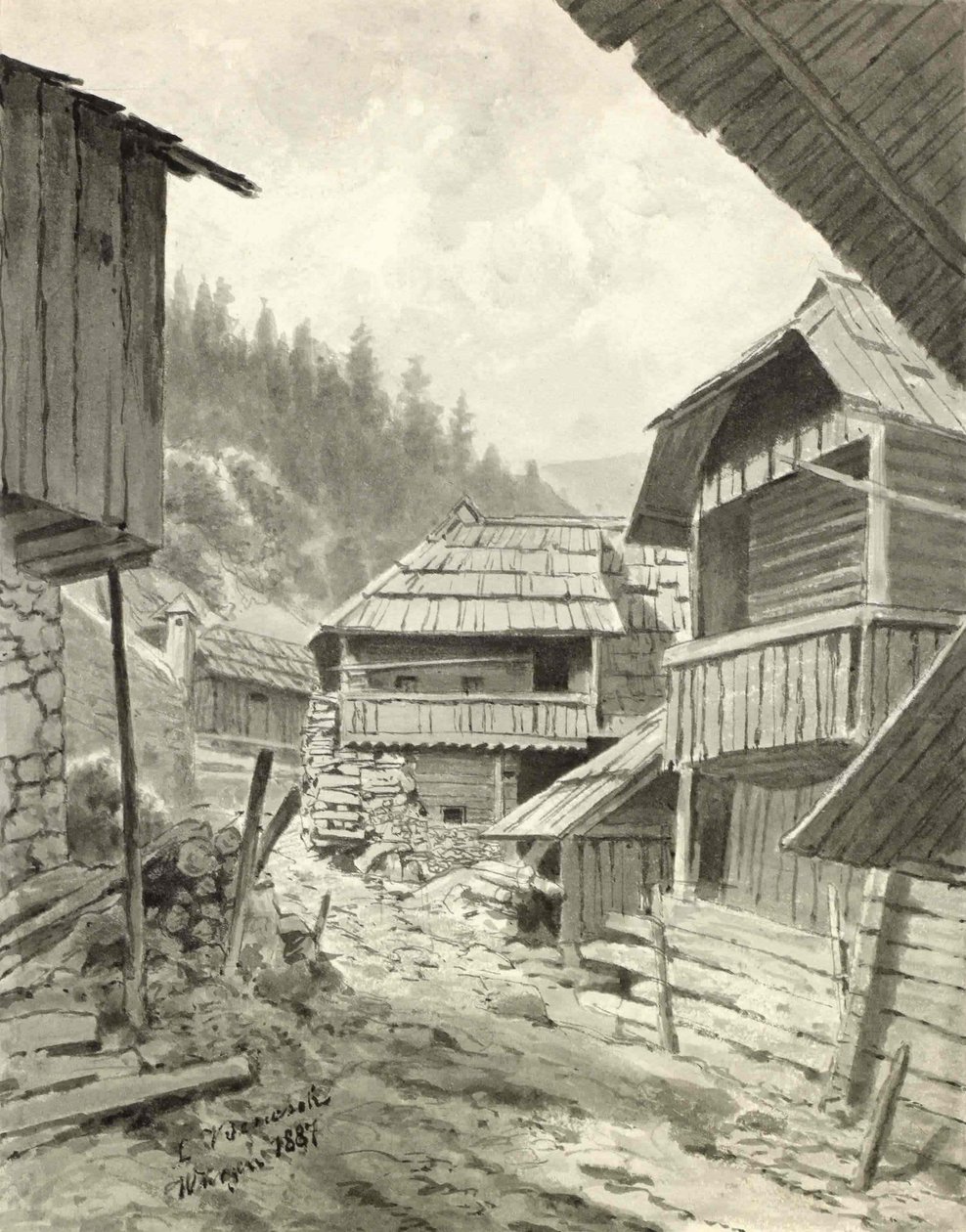 Motivo da Podkoren III da Ladislav Benesch