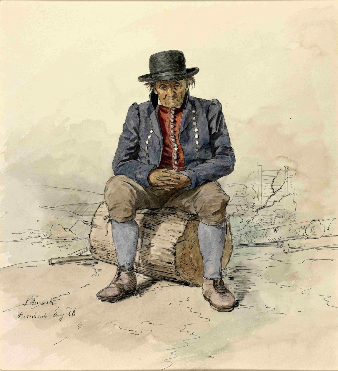 Portret sedecega Ratecana da Ladislav Benesch