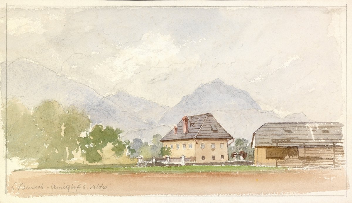 Zagorica presso Bled da Ladislav Benesch