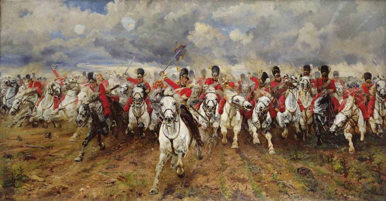 Scozia per sempre! 1881 da Lady Butler