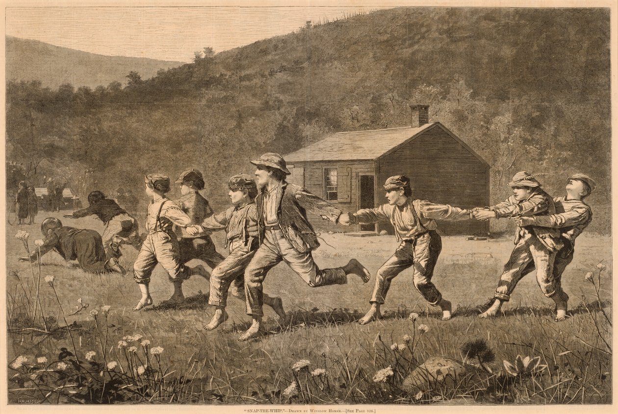 Snap-the-Whip da Lagarde after Winslow Homer
