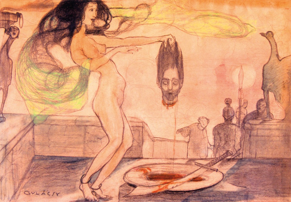 Salome da Lajos Gulácsy