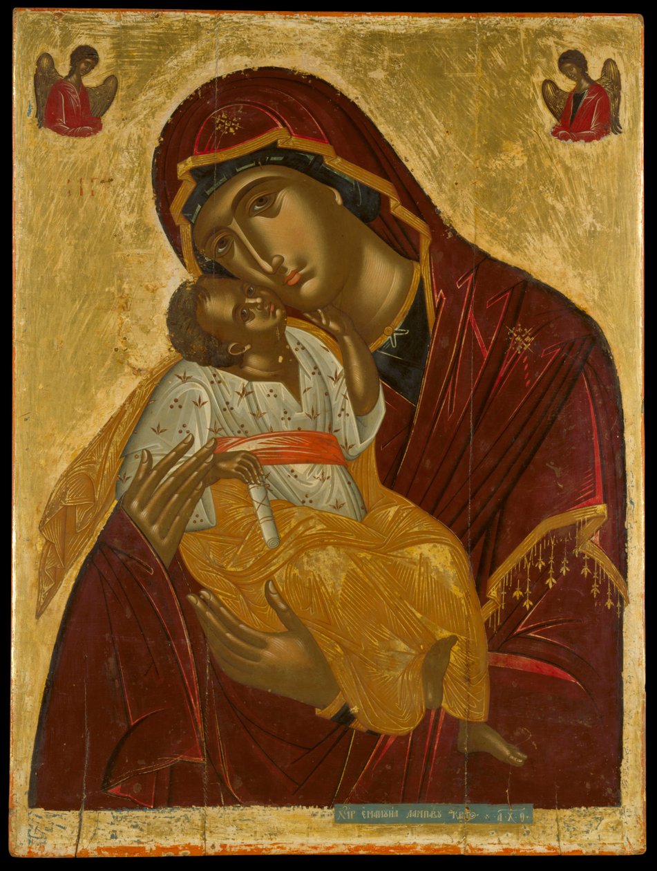 La Vergine della Tenerezza da Lambardos Emmanuel