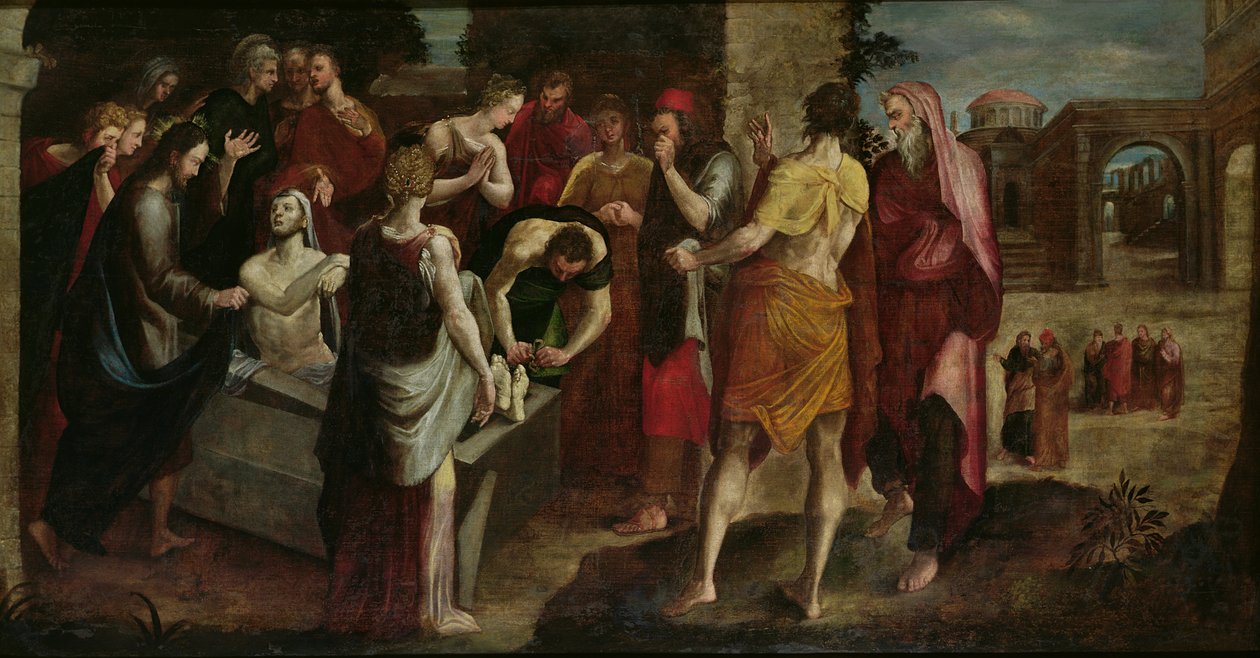 Resurrezione di Lazzaro da Lambert Zutman