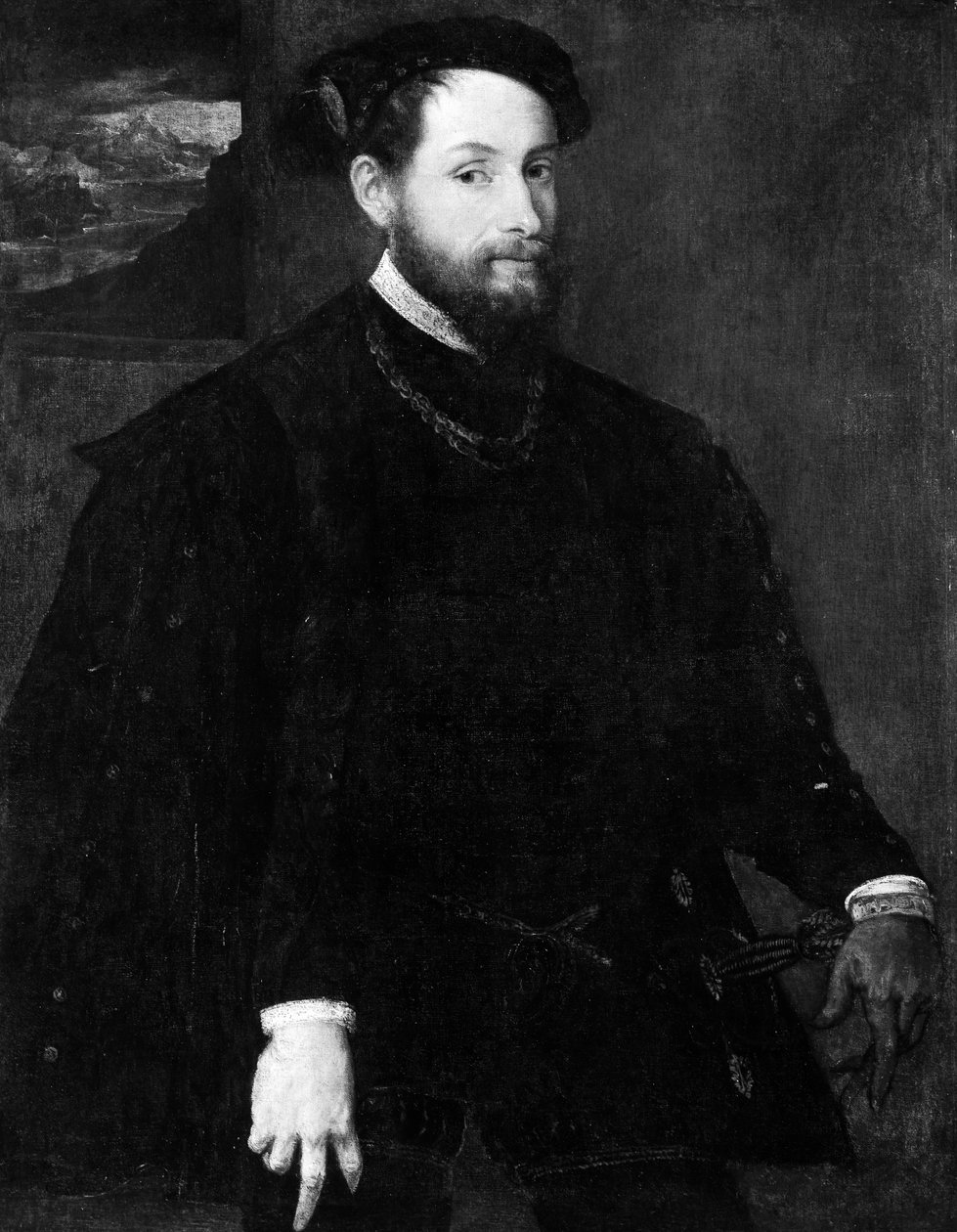 Ritratto di un uomo da Lambert Sustris