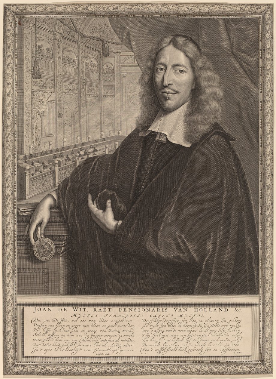 Jan de Witt da Lambert Visscher