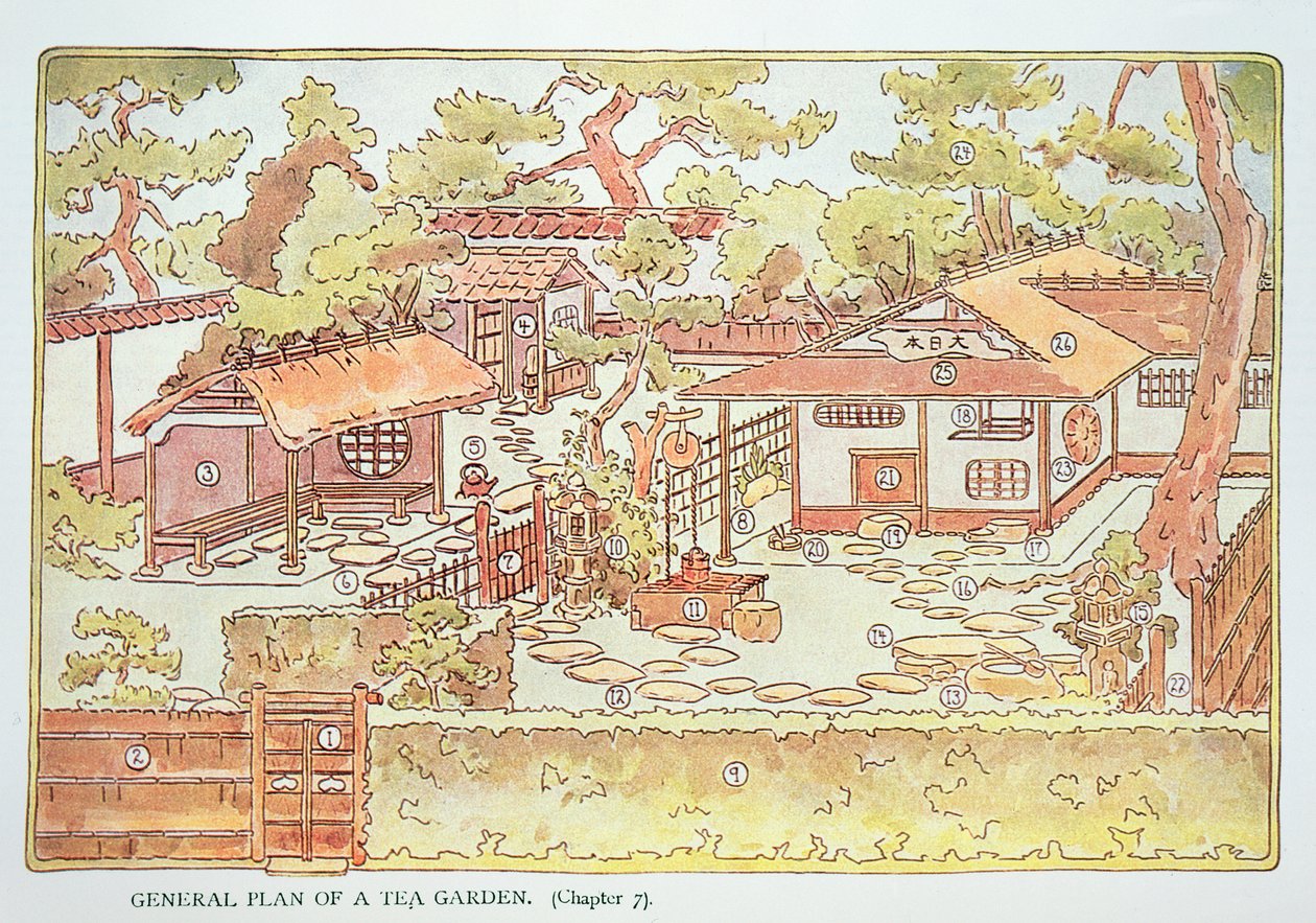 Giardini di Yuan Ming Yuan, Pechino, 1783-86 da Lang Shining