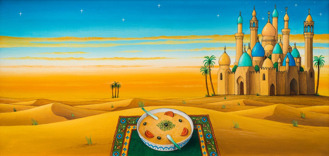 Hummus sulla sabbia, 1992 da Larry Smart