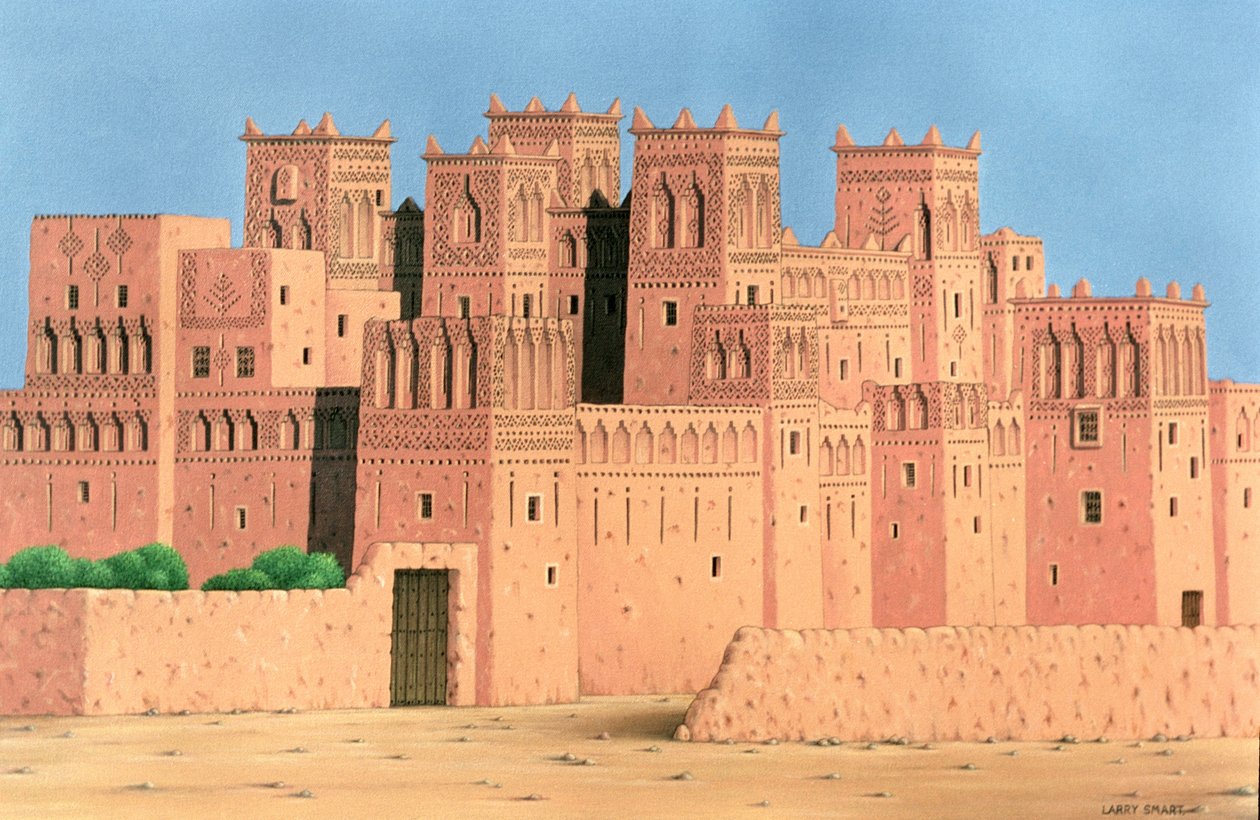 Kasbah, Sud del Marocco, 1998 da Larry Smart
