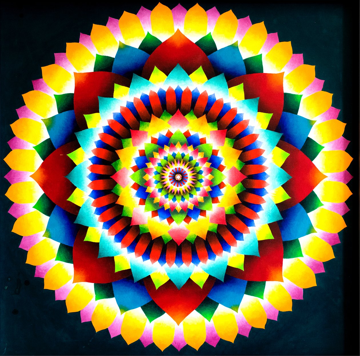 Mandala psichedelico, 1969 da Larry Smart