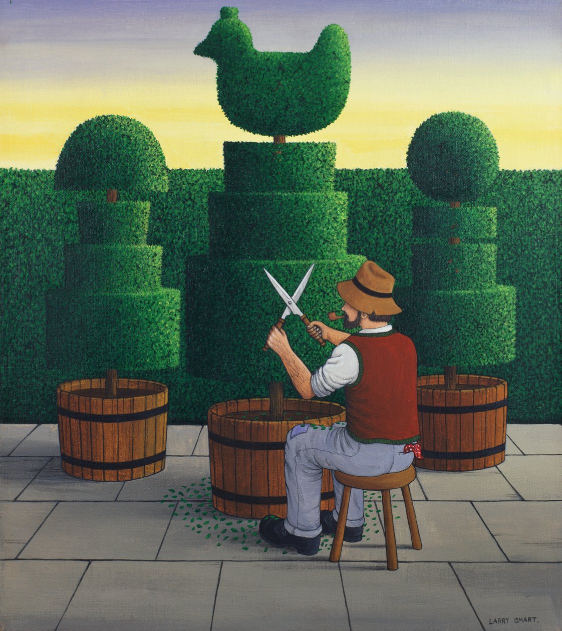 Il giardiniere, 1986 da Larry Smart