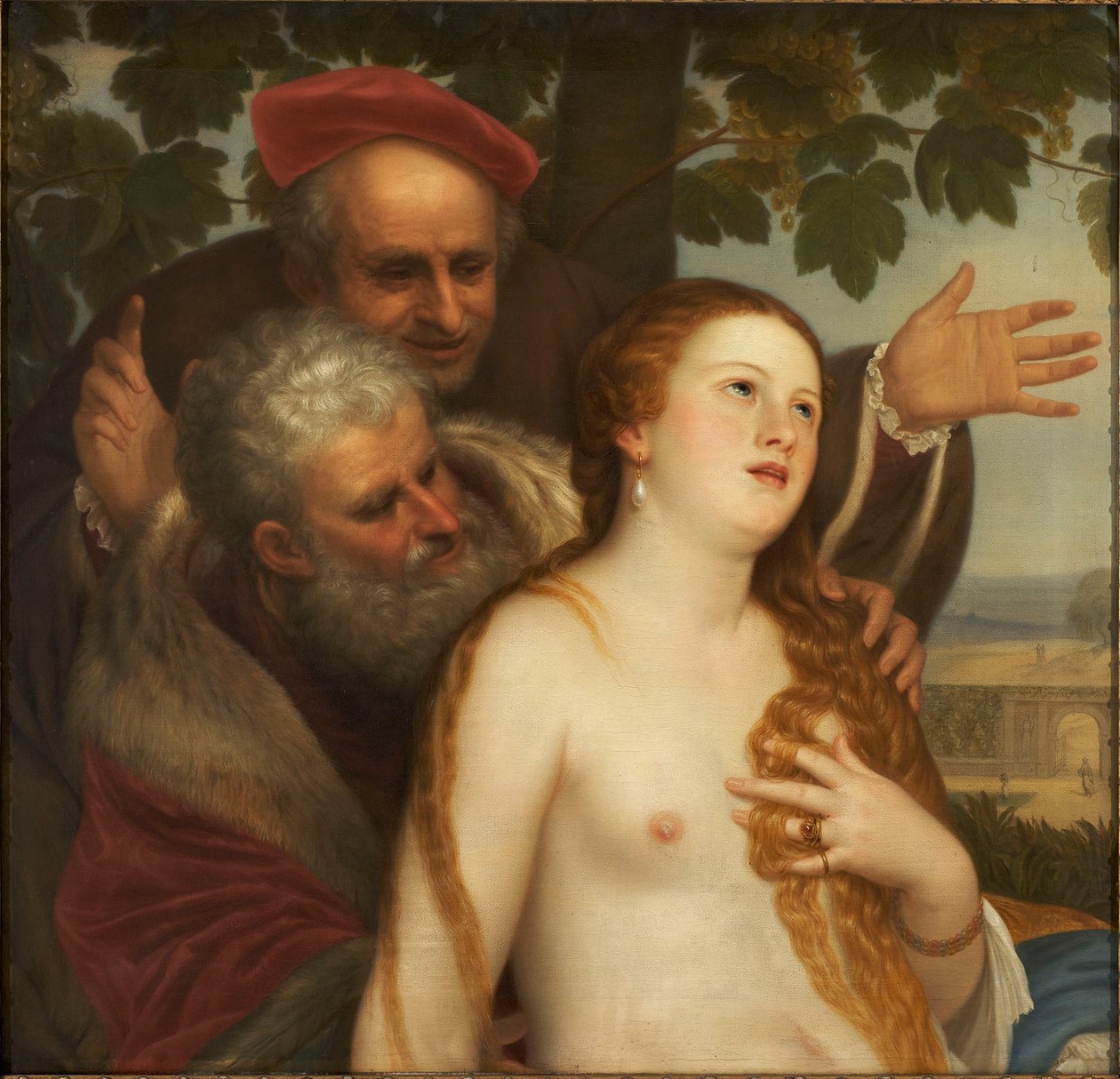 Copia di Susanna al bagno di Tiziano da Lars Hansen