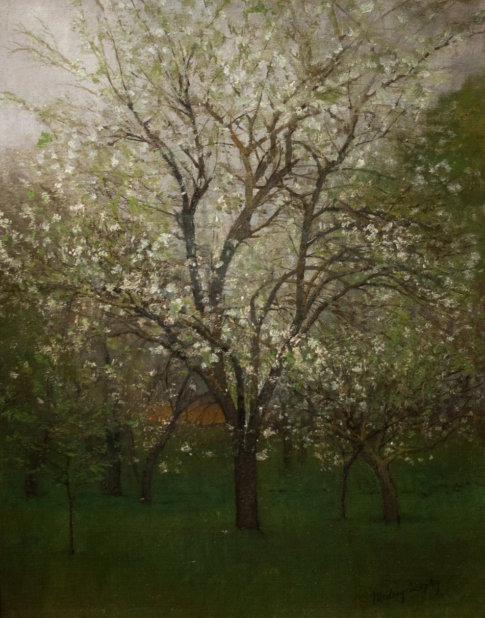Blossoming spring da Laszlo Mednyanszky