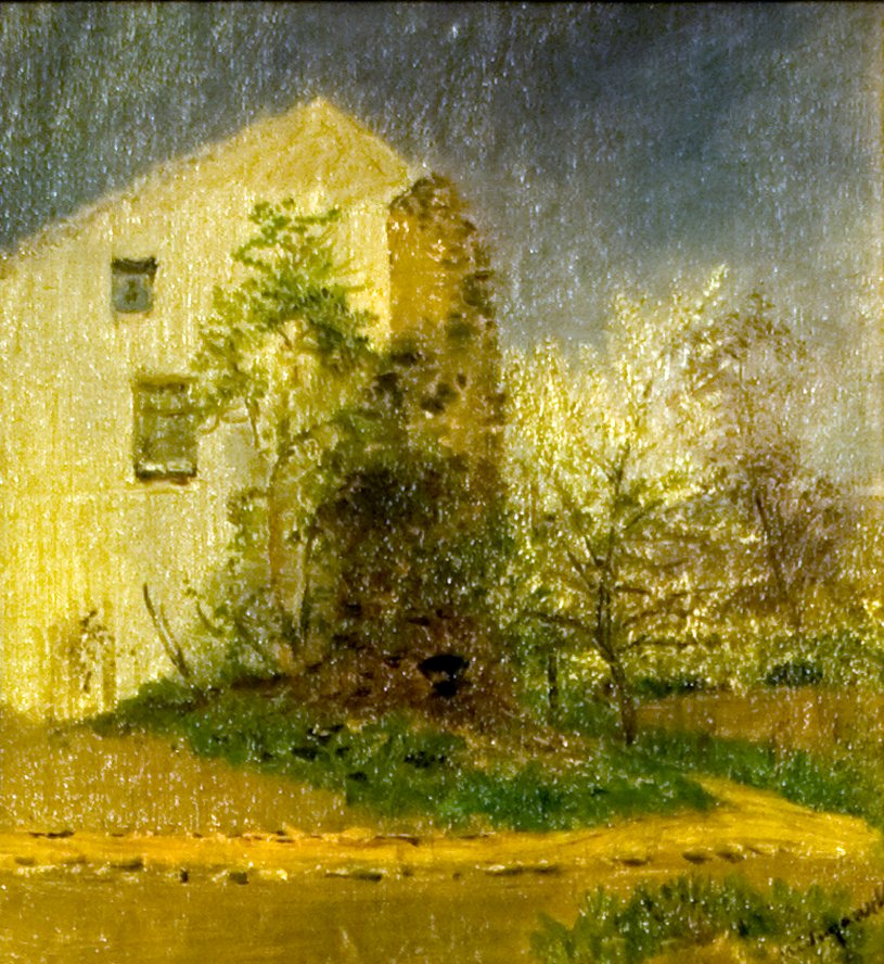Alberi in fiore da Laszlo Mednyanszky