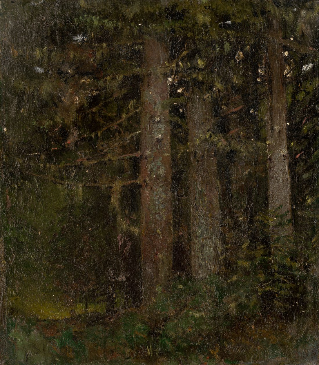 Dentro il bosco II da Laszlo Mednyanszky