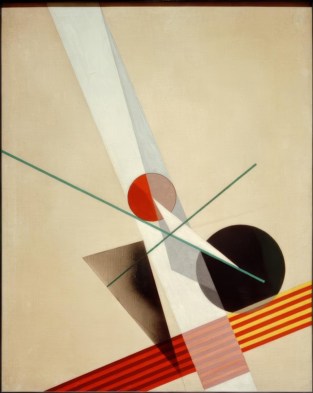 Composizione A XXI da Laszlo Moholy Nagy