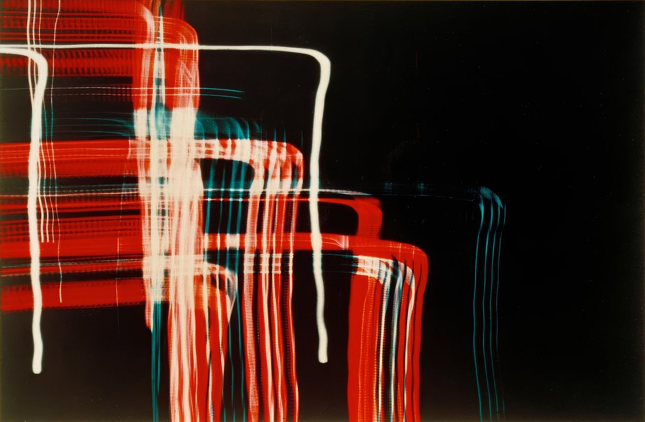 Senza titolo (Insegne al neon, Chicago) da Laszlo Moholy Nagy