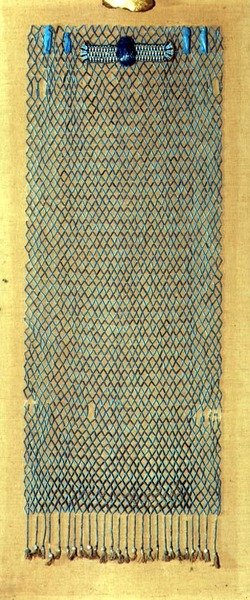 Rete funeraria di perline, dopo il 600 a.C. da Late Period Egyptian