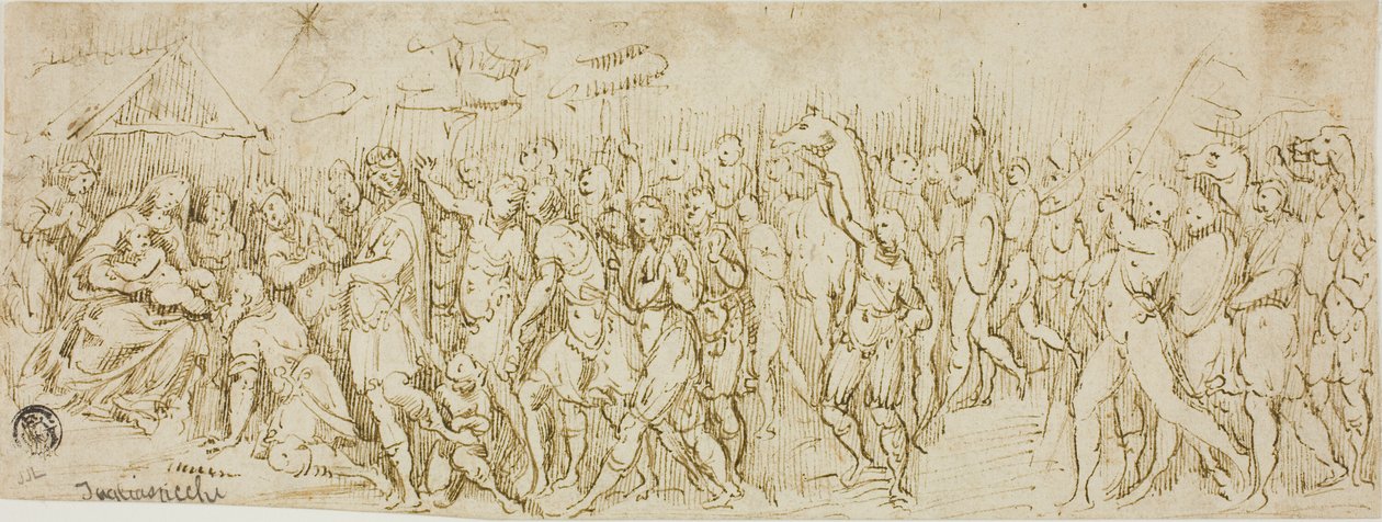 Adorazione dei Magi da Lattanzio Gambara