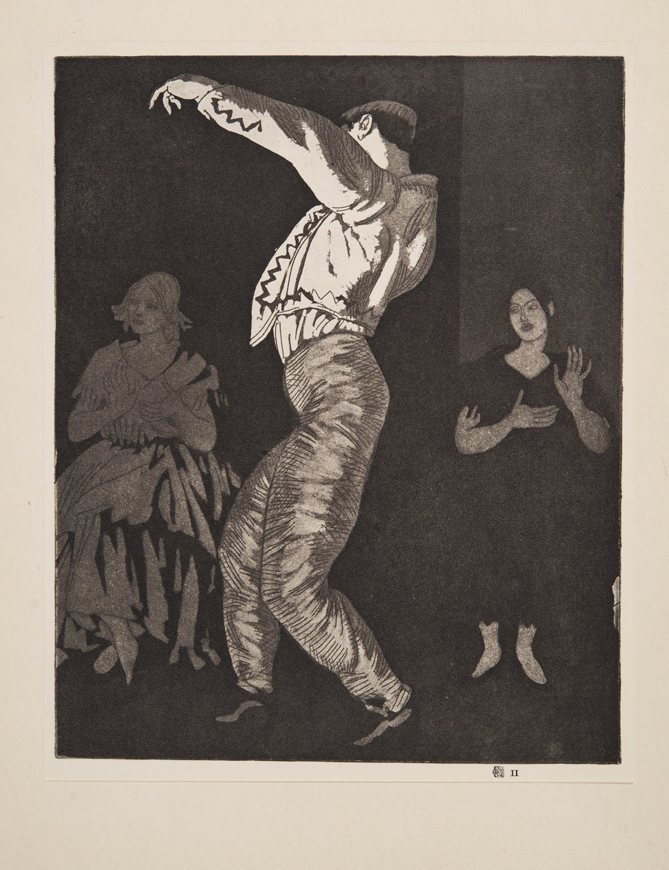 Danzatrice spagnola n. II da Laura Knight