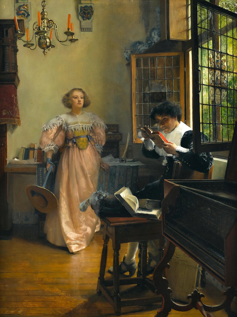 Il lettore persistente da Laura Theresa Alma Tadema